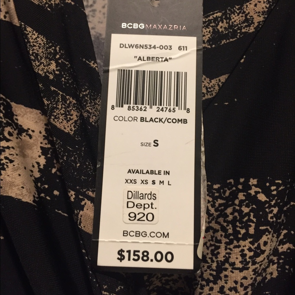 Bcbg maxazria long sleeve wrap dress